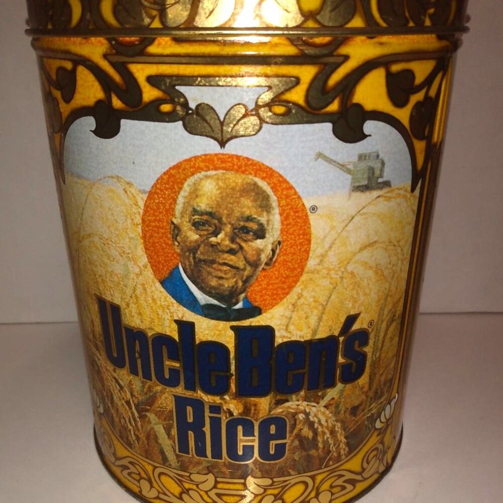 Uncle Ben’s Rice 40th Anniversary 1983 Limited Edition Collectible Tin Canister
